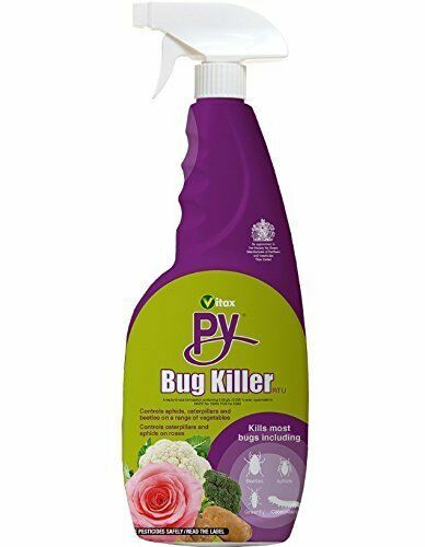 Garden Insect Remover Spray 750ml Ready to Use VITAX PY Spray Bug Kill