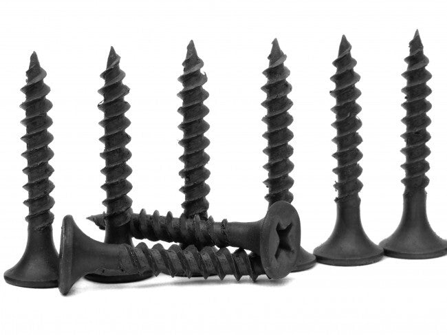 UNIFIX DRY WALL BUGLE HEAD CSK SCREWS FOR PLASTERBOARD BLACK 3.5MM 4.2MM 4.8MM
