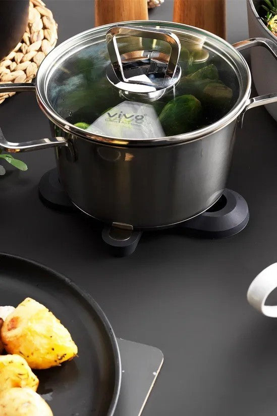 Villeroy & Boch Trivet & Pot Holder Set Heat-Resistant Silicone Compact Storage