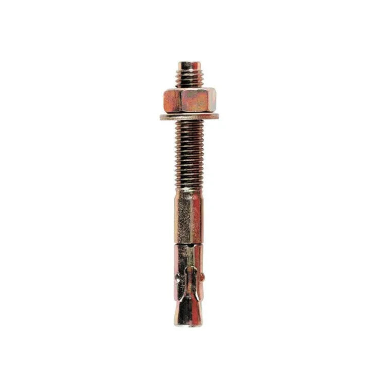 JCP HEAVY DUTY THROUGHBOLTS ZINC & YELLOW CONCRETE WALL BRICK ANCHOR 6MM TO 16MM