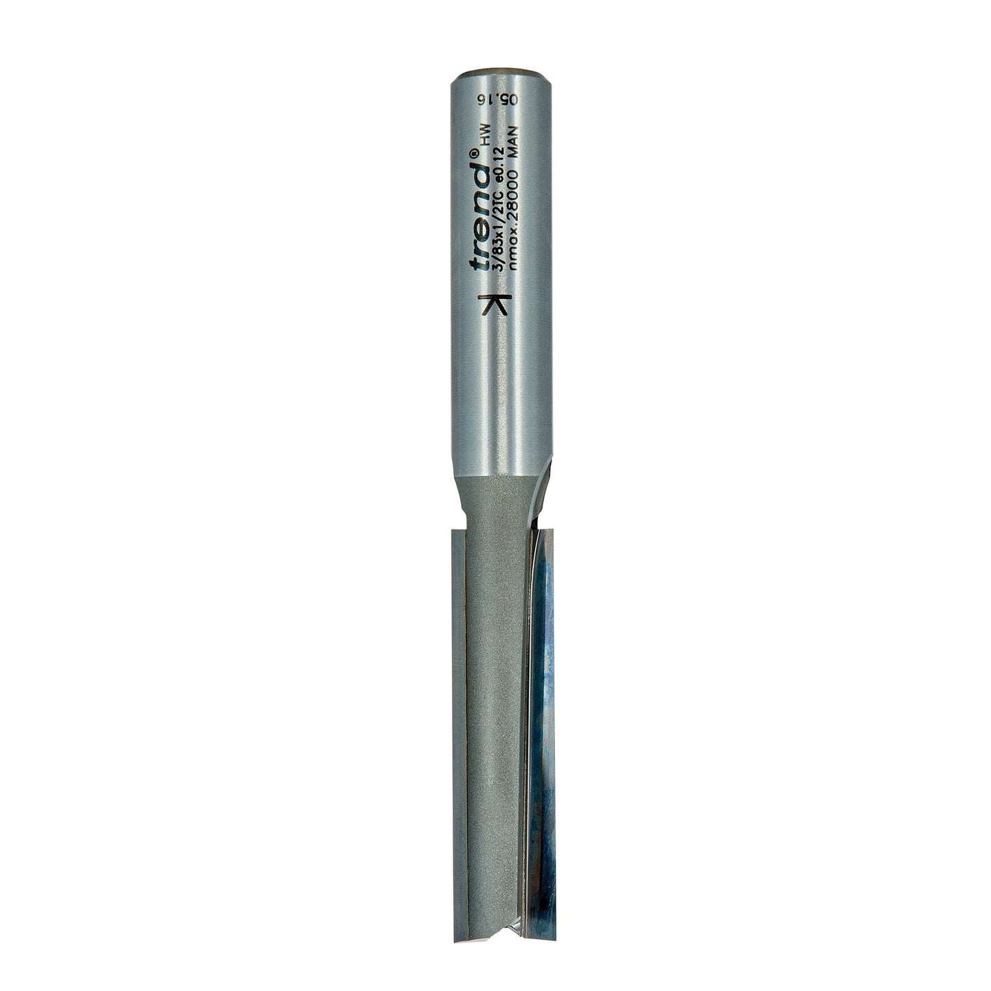Trend Professional 1/2in Two Flute Cutter 12.7mm x 50mm (3/83X1/2TC)