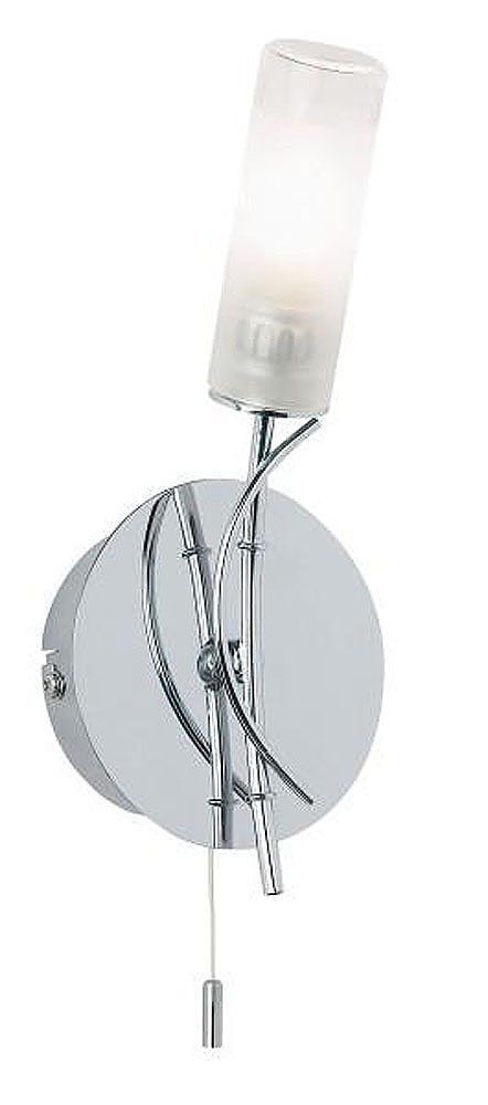 Endon Enluce IP44 Chrome Finish Wall And Ceiling Fittings With Clear/acid Glass.
