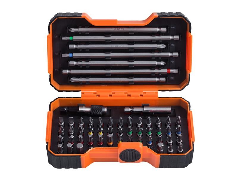 Bahco 59/S54BC Colour Coded Bit Set 54pc