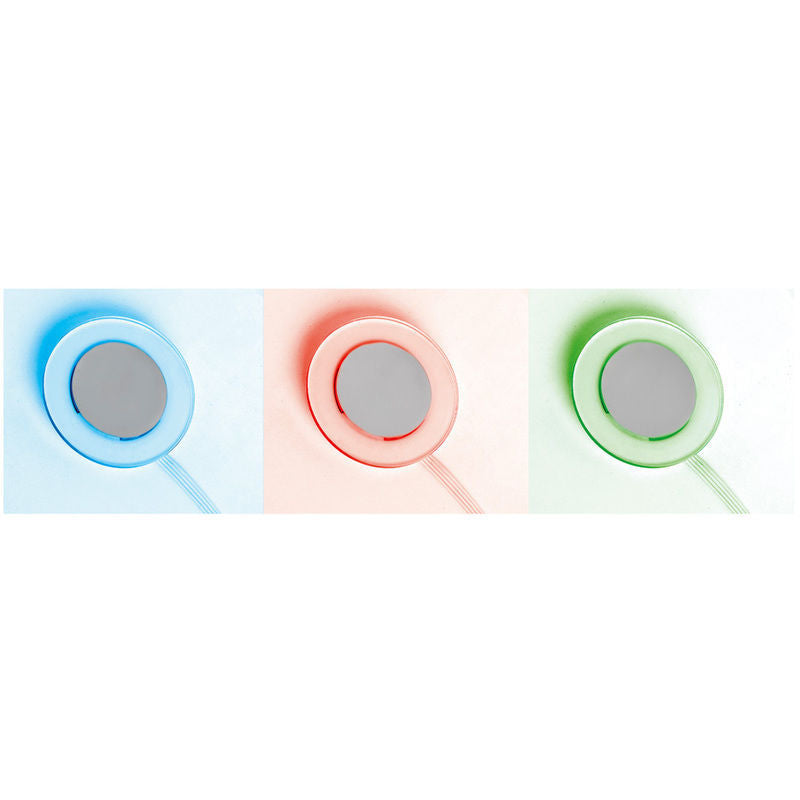 Endon EL-10076-RGB Vigor 4 Light LED Cabinet Light Silver Finish