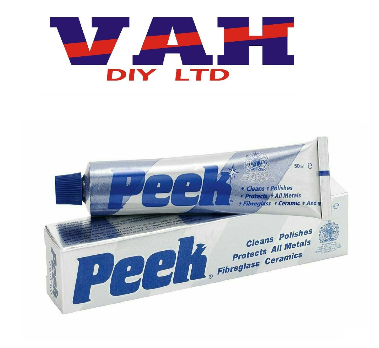Metal Polish Peek 33100 50ml Tube Paste