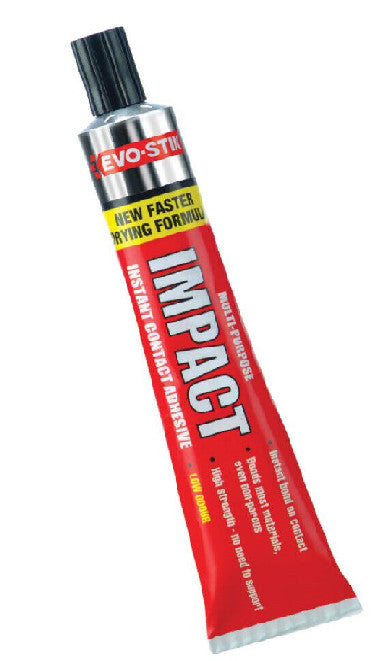 Evo Stick Impact Instant Contact Adhesive Multi Purpose Glue Strong 30G TO 500ML