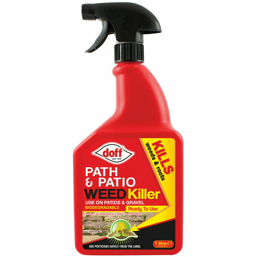 Path Patio Weed Control Root Weedcontrol Driveway Block Paving Garden Spray Doff