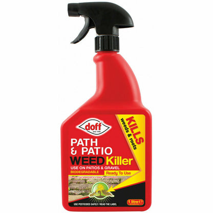 Path Patio Weed Control Root Weedcontrol Driveway Block Paving Garden Spray Doff