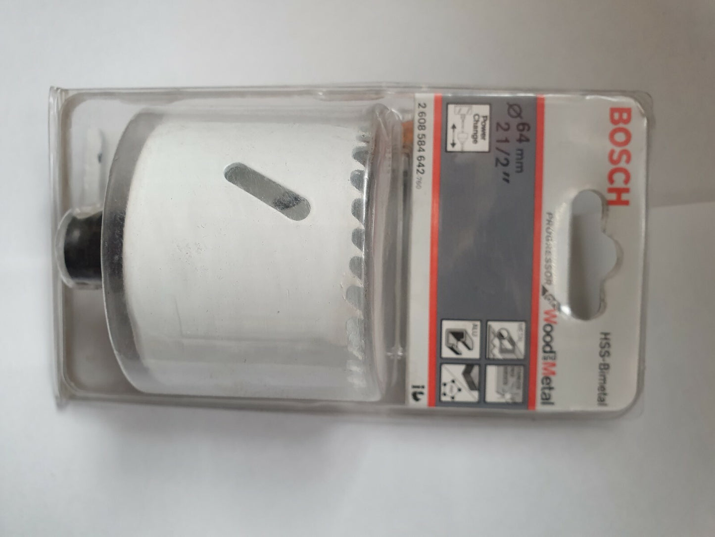 Bosch Progressor Bimetal Holesaw's for Wood & Metal  & Plastic Various Sizes