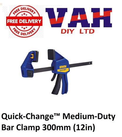 IRWIN Quick-Grip  Quick-Change Bar Clamp 300mm (12in)