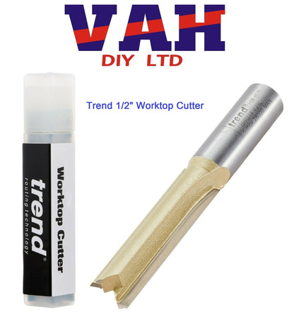 Trend TRADE Kitchen Worktop Cutter BR01x1/2TC 12.7MM X 50MM 1/2" X 2" KWJ BUTT