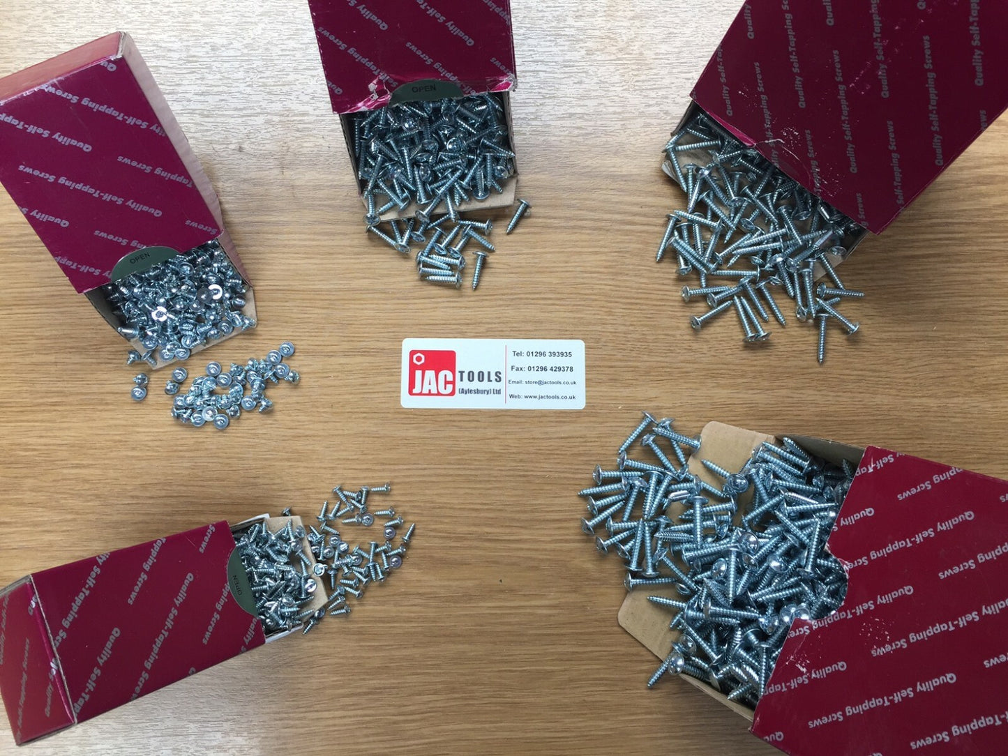 POZI FLANGE SELF TAPPING SCREWS ZINC 2.9MM - 4.8MM //  4G 6G 8G 10G SIZE OPTIONS