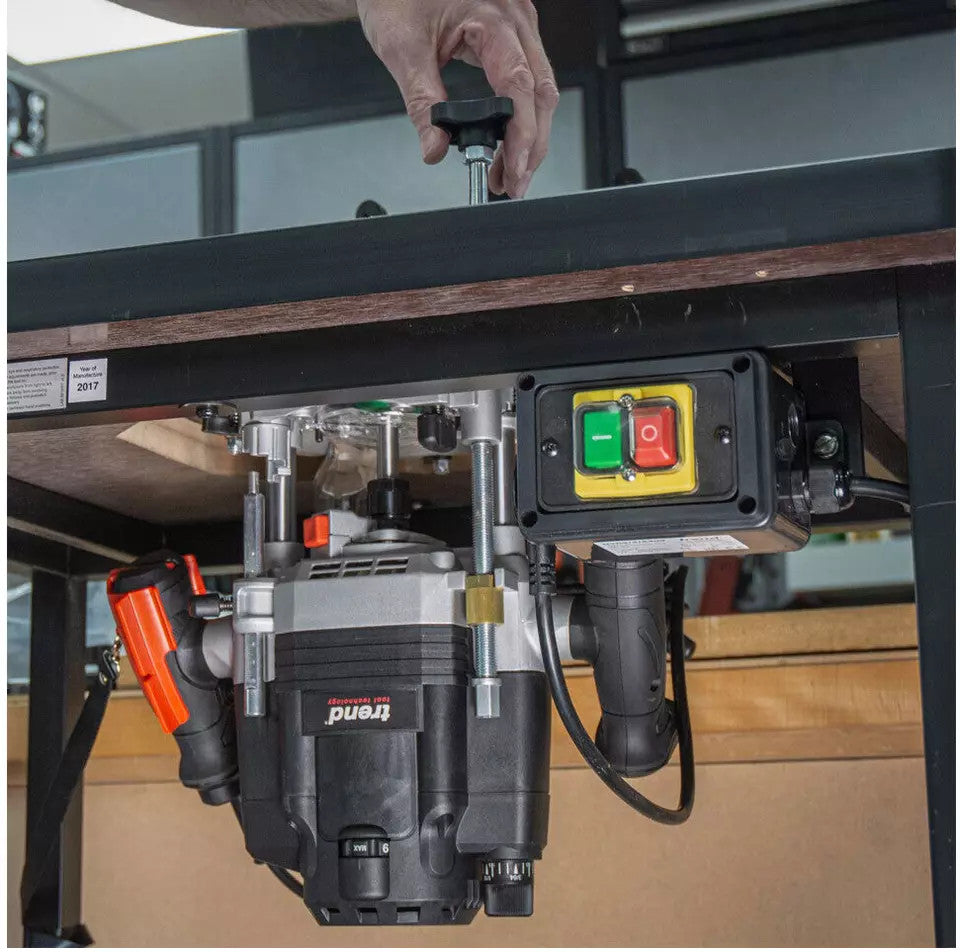 Trend T8 2200W 1/2in Dual-Mode Plunge Router 240V (T8EK)