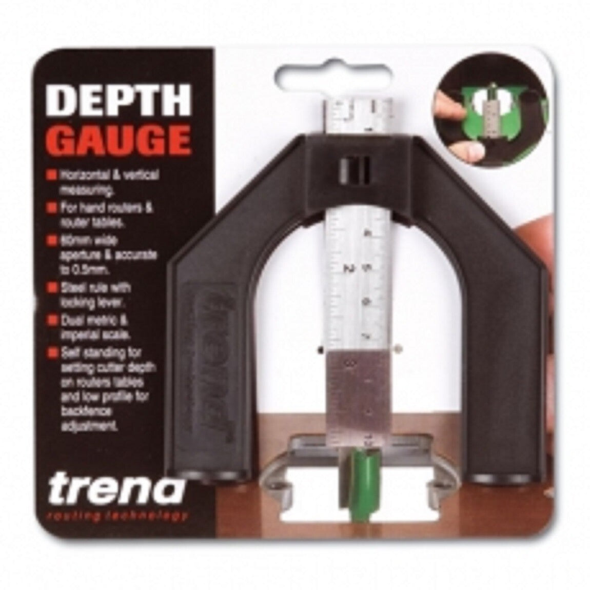 Depth gauge - Metric/Imperial Trend GAUGE/1 Router