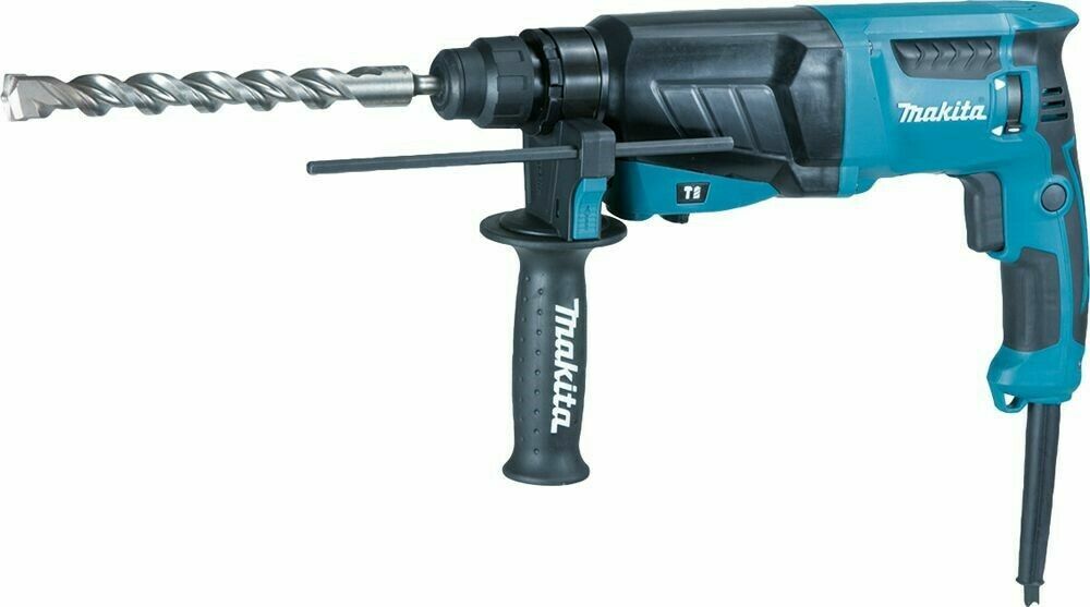 Rotary Hammer Drill 240V + Carry Case Makita HR2630 SDS+ 3 Mode