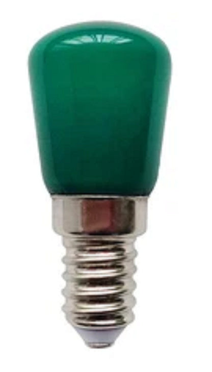 Christmas Coloured Pygmy Lamp 15watt "Crompton" Branded BC. SBC. SES End Caps