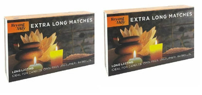Bryant & May Extra Long Safety Matches Home Candle Fire Barbecue Long Lasting