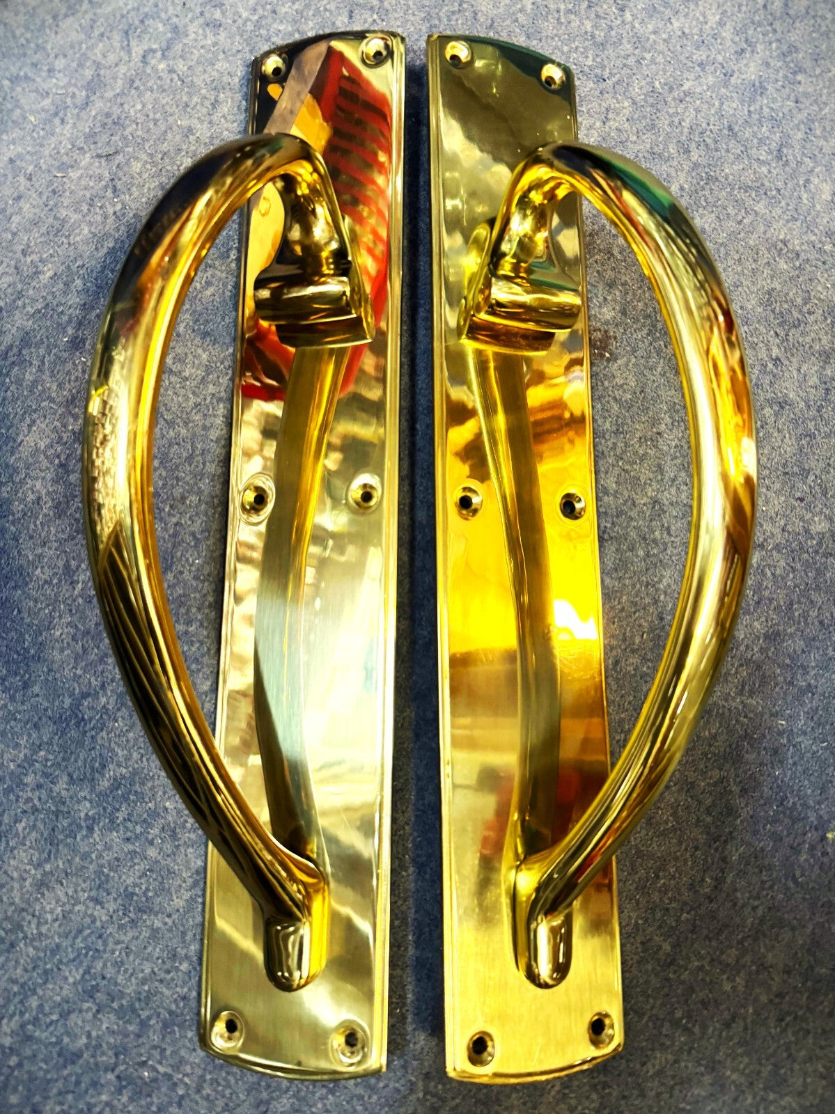 Elegant Pub  / hotel door pull handles 18"X3" sold as pair