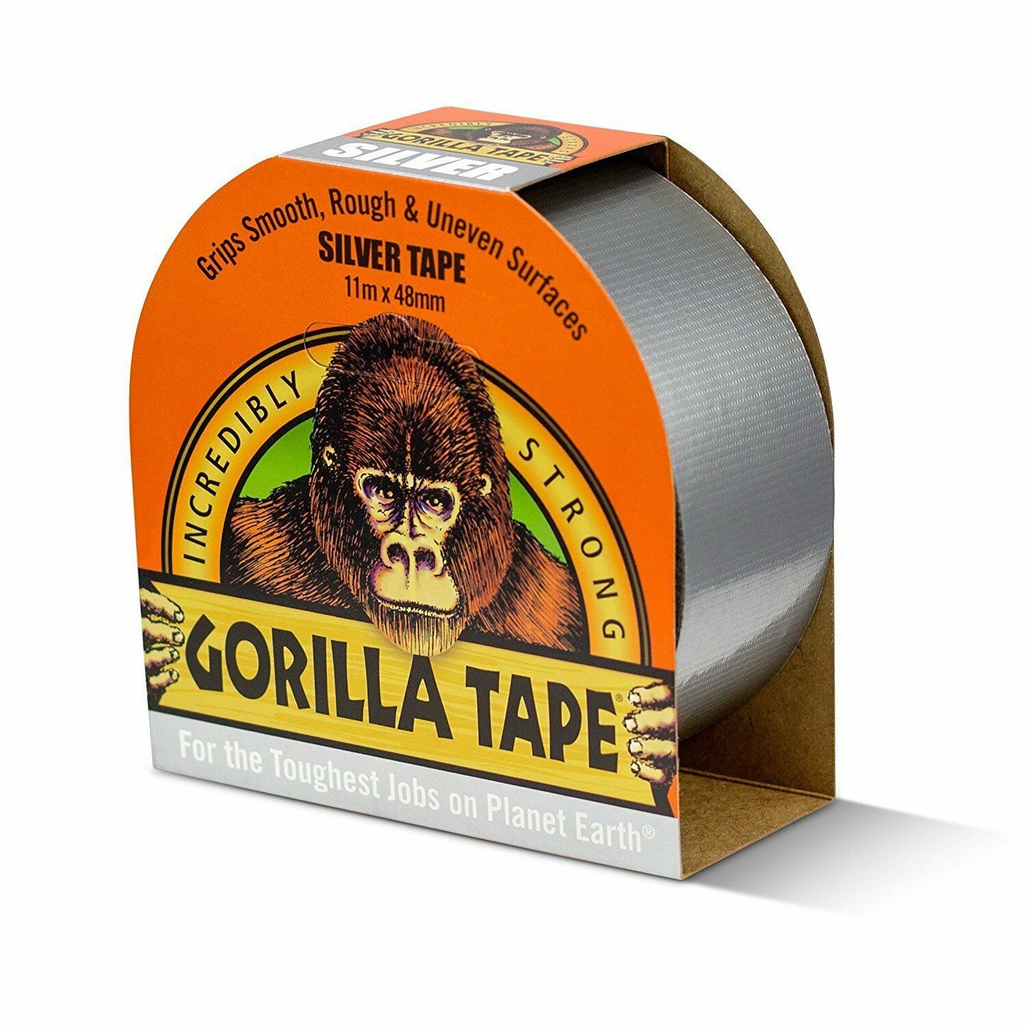 Gorilla Tape Silver 48mm x 11m  GRGCLOTHSIL