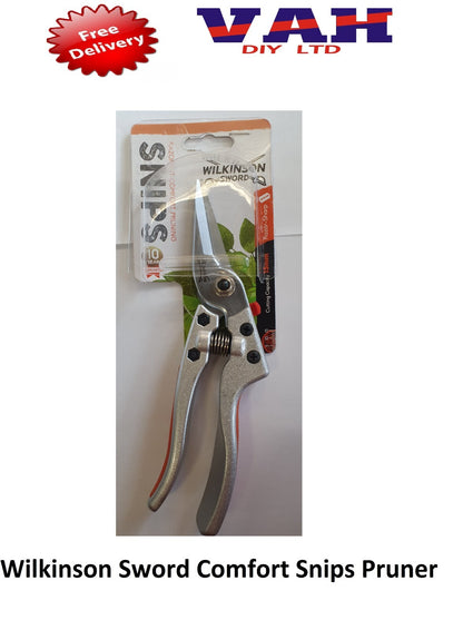 Wilkinson Sword RazorCut Comfort Pruning Snips Gardening Secateurs 1111159w