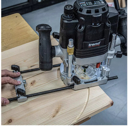 Trend T8 2200W 1/2in Dual-Mode Plunge Router 240V (T8EK)