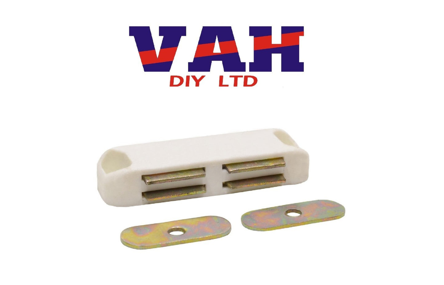 MAGNETIC CATCH WHITE OR BROWN SINGLE OR DOUBLE