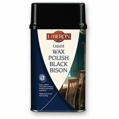 Liberon Black Bison Liquid Wax, Furniture Polish--500ml--FREE DELIVERY