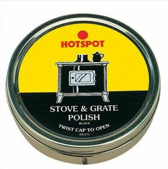 Hotspot Hydrachem Black Graphite Stove Grate Fire Woodburner Polish Restorer