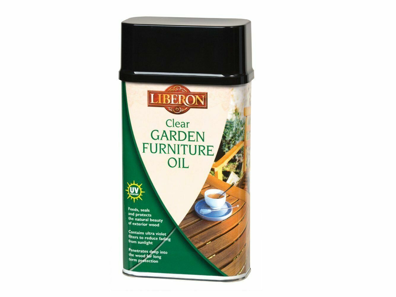 Liberon GFOCL500 500ml Garden Furniture Oil - Clear