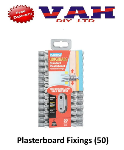 PLASPLUGS Standard - GP600 & Heavy Duty - BJP700 Brown Multi-Fix Wall Plugs