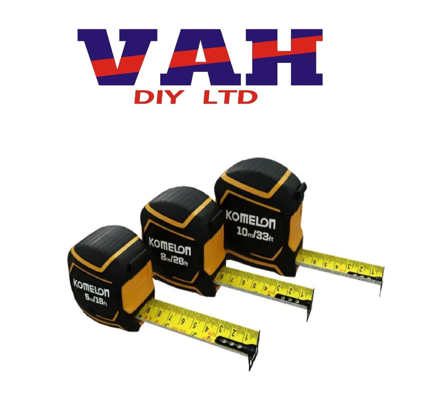 Komelon PWB82E Extreme Stand-out Pocket Tape 8m/26ft (Width 32mm) KOMPWB82E