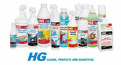 HG Glass and Mirror Spray 500ml - Quick Drying Spray For a Smear Free Finish,
