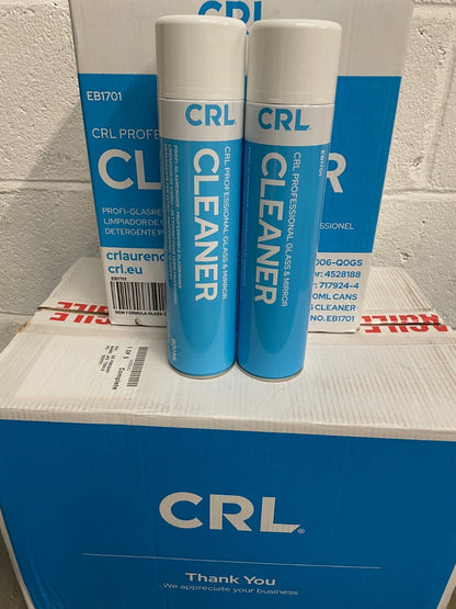 CRL EB1701 PROFESSIONAL GLASS & MIRROR CLEANER 660ML AREOSOL FROM £9.59EA