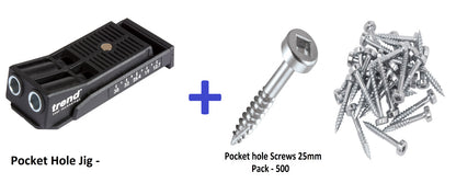 BRAND NEW TREND TWIN POCKET HOLE JIG PH/JIG/C