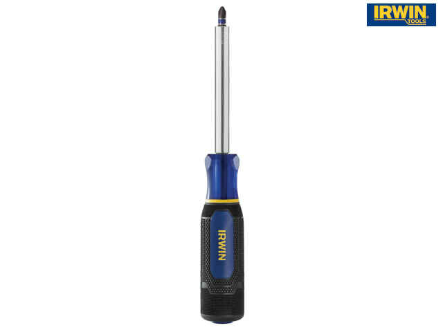 Irwin 2013285 5-In-1 Multi-Bit Screwdriver With Guide Sleeve