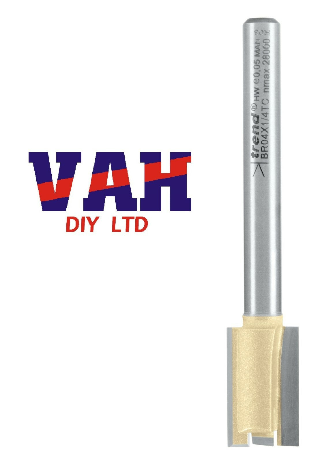 TREND BR04 Hinge Recess Router Cutter 12mm Diameter