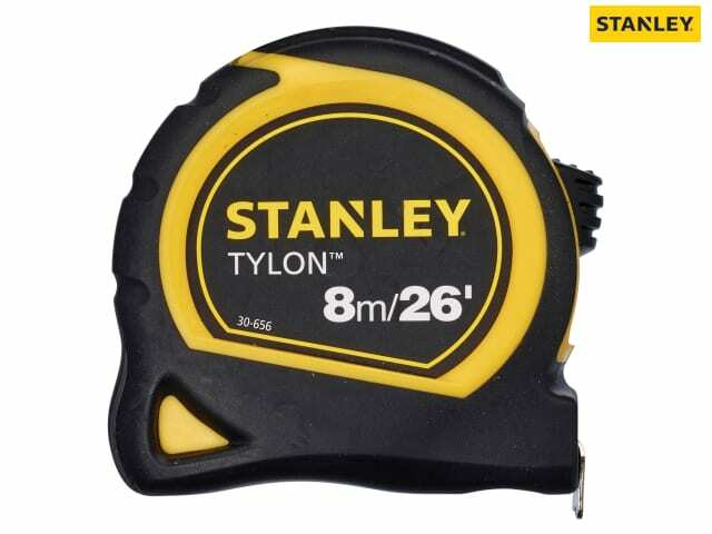 Stanley STA030656N Tylon Pocket Tape Measure 8m/26ft 25mm WIdth