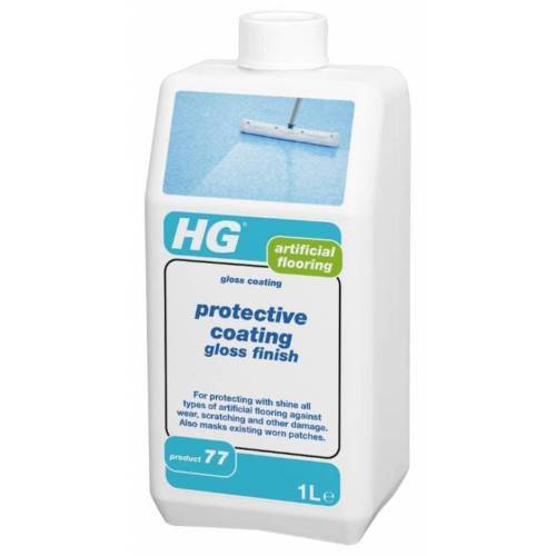 HG Product 77 Vinyl Artificial Flooring Protective Coating Gloss Finish  1 Litre