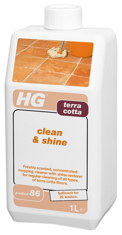 HG Terracotta Cleaner Shine Restorer 1L (86)
