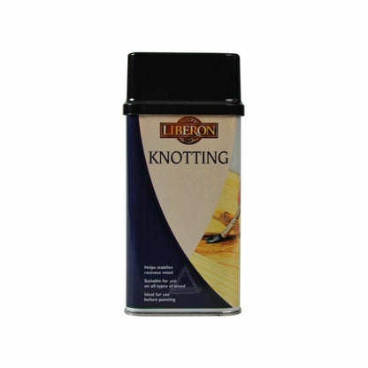 Liberon Knotting Pale Stabilises Resinous Woods Prior to Varnishing 250ml