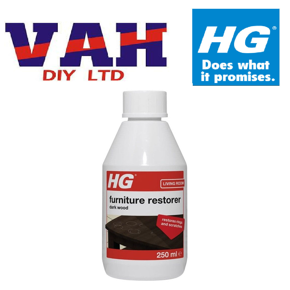 HG Furniture Restorer Dark Wood 250ml