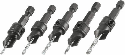 Trend Quick Release Countersink Set 5pc
