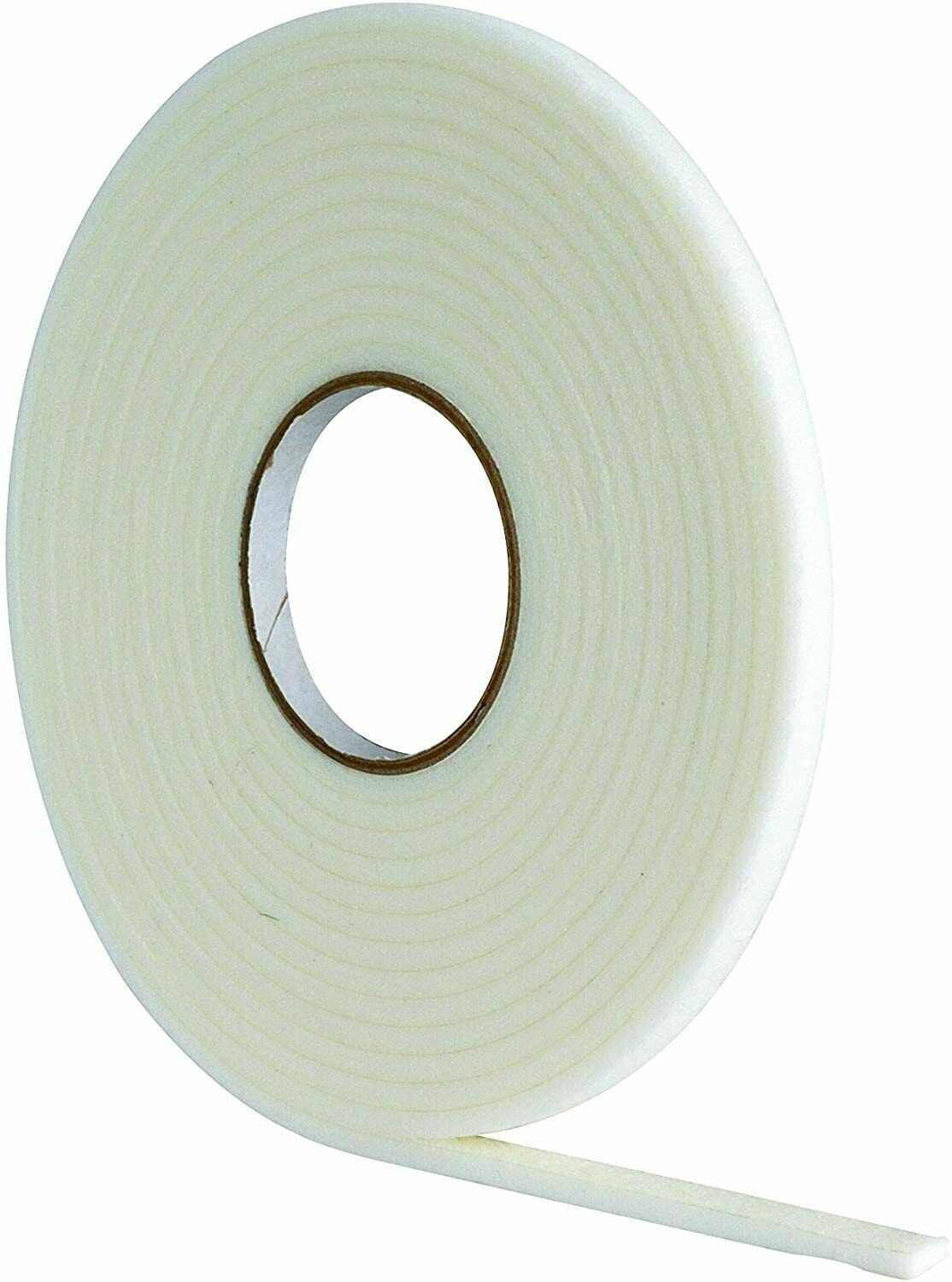 Rubber Foam Draught Excluder Self Adhesive Weather Proof Seal 1-4mm gap/15m long
