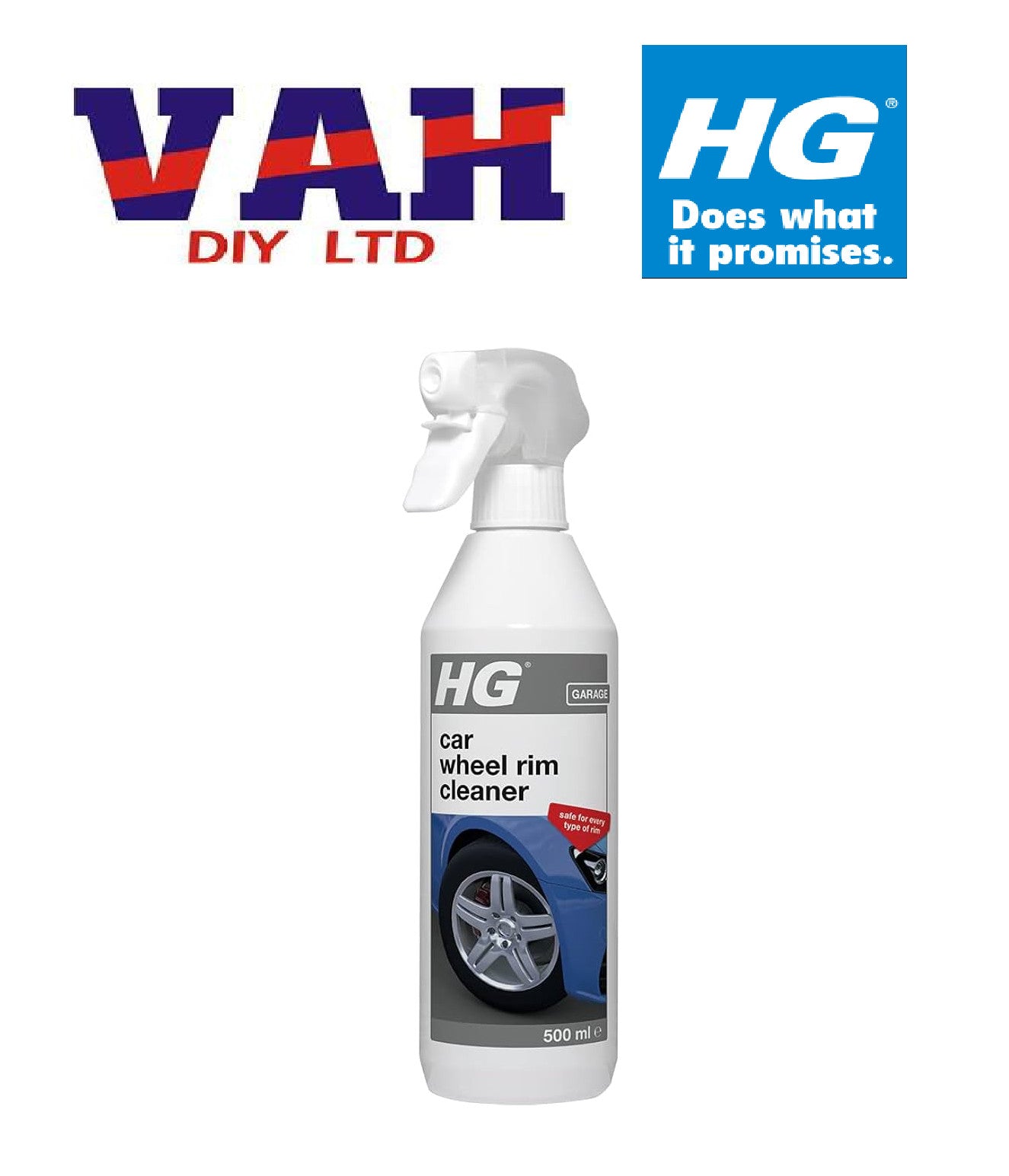 HG Wheel Rim Fast Cleaner - 500ml