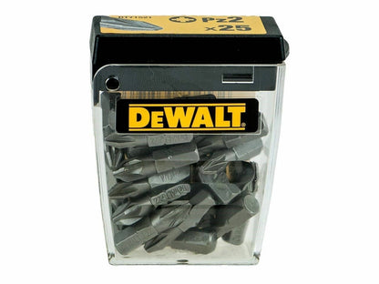 Dewalt DT71521-QZ Screwdriver Bits No. 2 Pozi PZ2 x 25mm – Pack of 25 Bits
