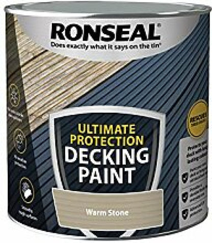Ronseal Ultimate Protection Decking Paint - All Colours / 2.5L
