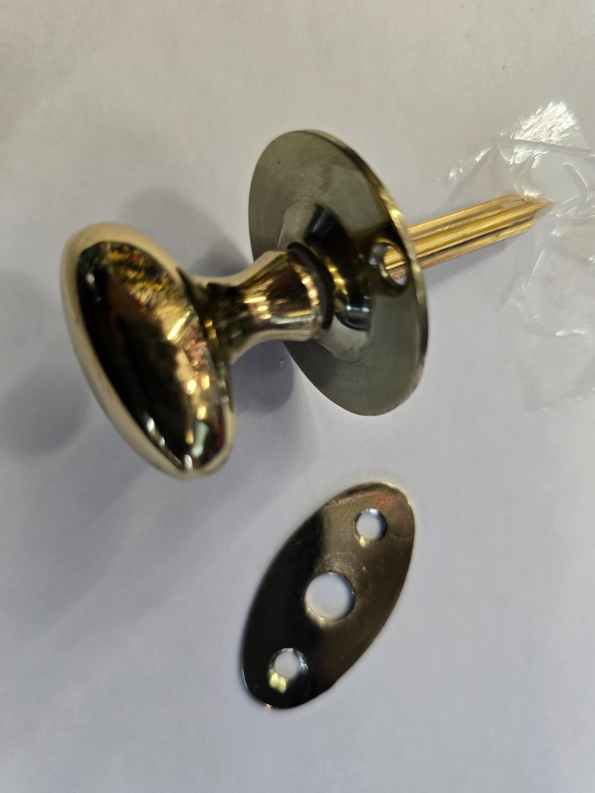 Rutland Brass Rackbolt / Thumb Turn
