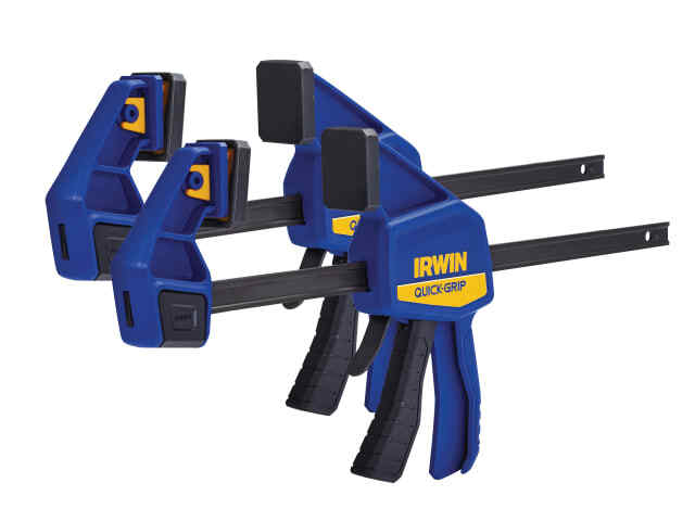 Irwin Quick Change Bar Clamps 300mm (12 inch) Twin Pack Q/G5122QC