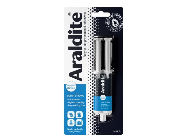Araldite Standard Epoxy Glue Syringe 24ml
