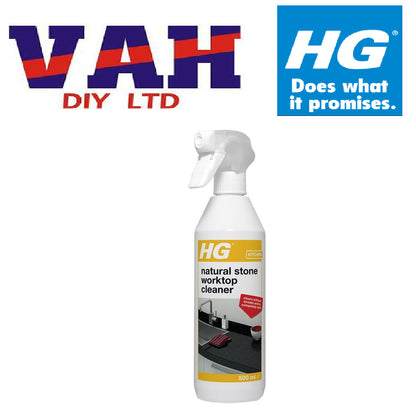 HG Natural Stone Worktop Cleaner 500ml (Granite / Marble)